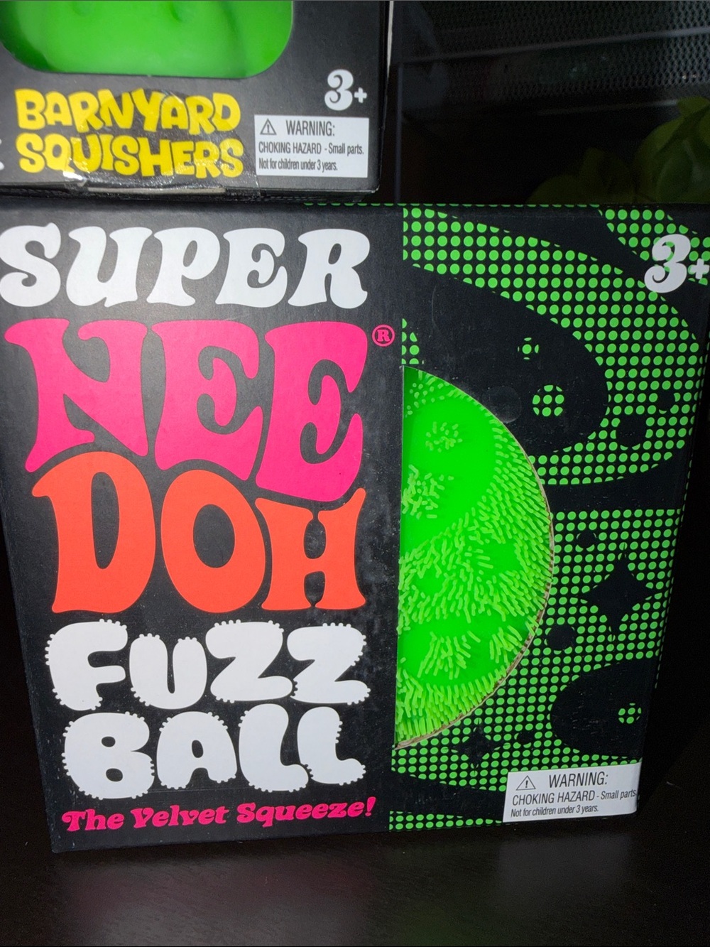 *New Release Super NeeDoh Fuzz Ball & Barnyard Squishers - Green Authentic two - Picture 8 of 8